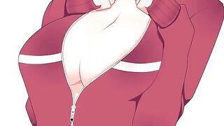 Leafa Suguha’s big tits anime Joi sex with a thrilling finish