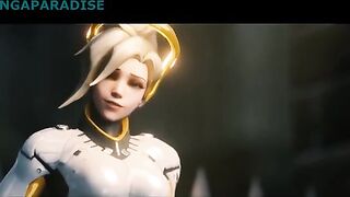 Overwatch Mercy's best moments in high definition quality