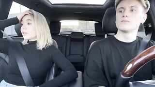 A hot girl agreed to a blowjob in exchange for a free taxi ride