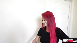 Tattooed slut Demi Rhoades gets fucked in her sex tape