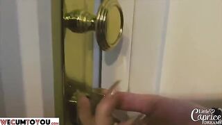 A beautiful woman experiences her first Swinger party and she loves it very much