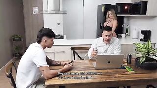 I fucked my step son in front of my husband, he never found out