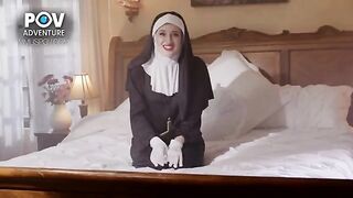 Nun’s pussy is as holy as her fucking oath
