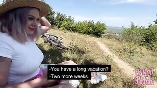 Sex with a stranger in the middle of nature is always exciting
