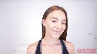 Casting of young and pretty amateur from Ukraine for Fit18 channel