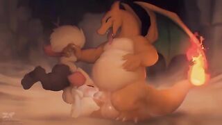 Hentai Porn with a Fire-type Pokémon is always exciting - Watch it now!