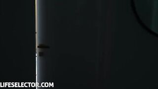 The step sister surprises her brother with a blowjob and more