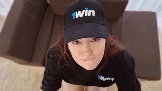 A pretty baby Waldemaria has amazing sex with her boyfriend