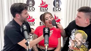 Sara Blonde gets fucked after a hot interview