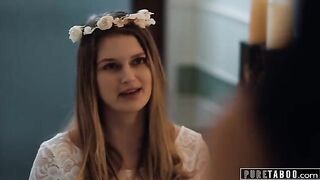 The bride-to-be gets enticed into lesbian intimacy by Alex Coal