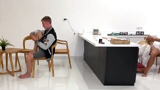 California babe cheats on her BF with a guy in a risky spot