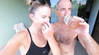 A couple has sex on their vacation in Mexico in this hot homemade video