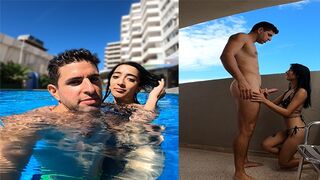 The hottest Argentina girl is getting fucked on the pileta