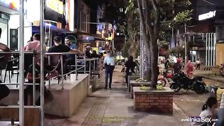 Spying Sara Blonde in a Colombian disco, the final epic episode