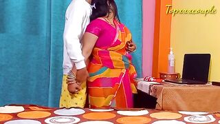 Hot Indian maid gets fucked in her pussy and ass