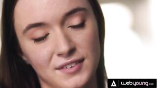 Passionate lesbian action with intense chemistry between roommates