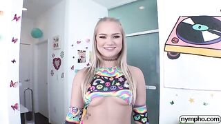 Nympho Harley King gets her pussy stuffed with cock