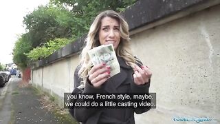 Hot French teacher lures student for steamy action in Public Agent style