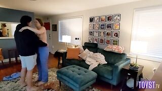 A hot nurse gets fucked by her husband as soon as she gets home