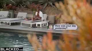 4 sexy blondies share Anton’s huge black cock in an unforgettable interracial orgy