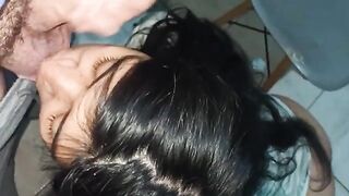 He asked me to give him my cock by the ass and I filled his ortho with milk