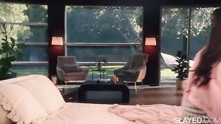 Naughty Lulu teaches her best friend Jennie to relax through intimate exploration