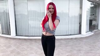 Public spontaneous sex! User Anton recognized and fucked me in public