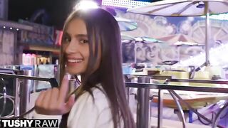TUSHYRAW Perfect petite Vanessa gets her ass stretched out - HD