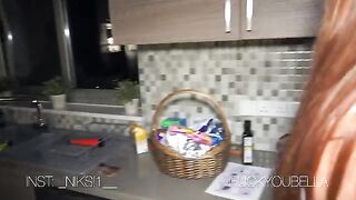 A cute girl got fucked by a pool cleaner in a steamy scene