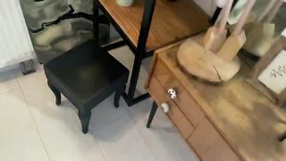 A cute girl has an intense encounter and swallows it all