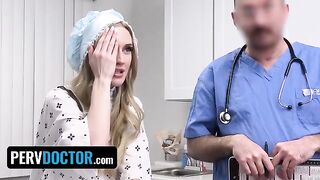 Teen Emma Starletto gets creampied after mad doctor fuck