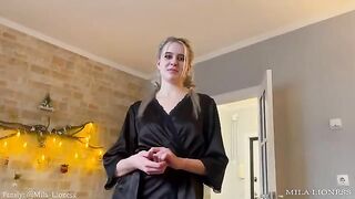 The stepson seduced his stepmom and fucked her in a taboo encounter