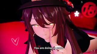 Lesson 2 in pure oral JOI series, exploring futanari and hentai themes