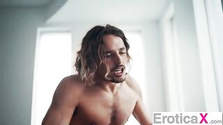The lazy afternoon is ending with a sensual sex
