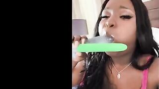 Barbie Crystal plays with all toys and fucks with Lily Starfire