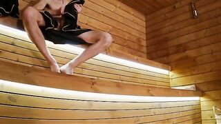 I showed my dick to three strangers in the sauna and it was wild!