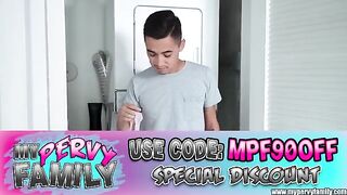 A big booty girl asks her stepbrother not to clean so they can have sex