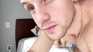 A couple enjoys homemade sex with a skinny girl, including feet play