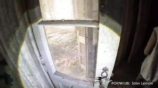 Exploring the abandoned mansion from 1872, a thrilling outdoor vlog adventure