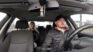 The luckiest taxi driver ever, especially on rainy days with steamy encounters