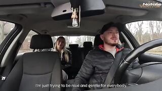 The luckiest taxi driver ever, especially on rainy days with steamy encounters