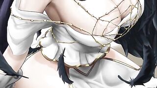 Albedo turns you into her edge-bitch in this hot hentai joi scene!