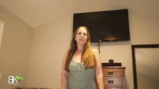 The stepson shares a bed with his steaming hot stepmom in a taboo encounter