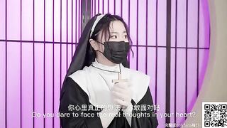 A nun lost her chastity and became a bad slut