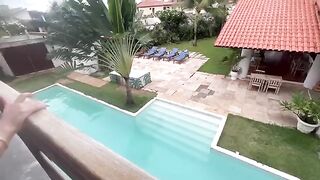 Sex on the beach with a stranger who fucked me hard