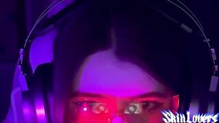 A gamer girl gets fucked hard and reaches climax in a steamy POV session