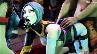 Complete animated version of Borderlands video game