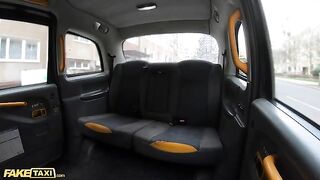 A teenage passenger got fucked by the fake taxi driver