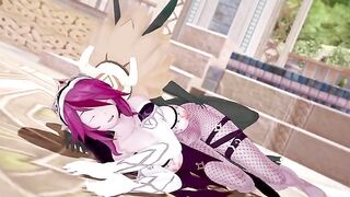 Rosaria’s Hillachurl fuck scene is filled with intense ahegao moments