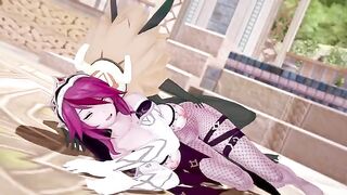 Rosaria’s Hillachurl fuck scene is filled with intense ahegao moments